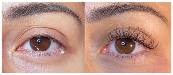 Foto von Wimpernverlängerung Methode 1:1